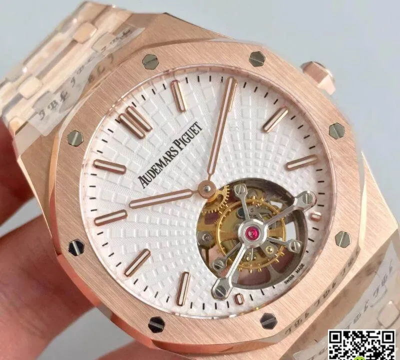 Audemars Piguet Royal Oak 26522OR.OO.1220OR R8 Factory 1:1 Best Edition Replica Watch Swiss Tourbillon